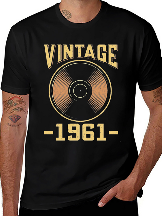 Vintage 1961 Record Graphic Tee