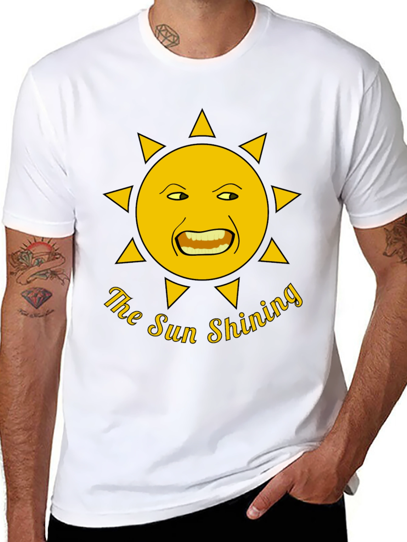 The Sun Shining T-Shirt - Funny Graphic Tee