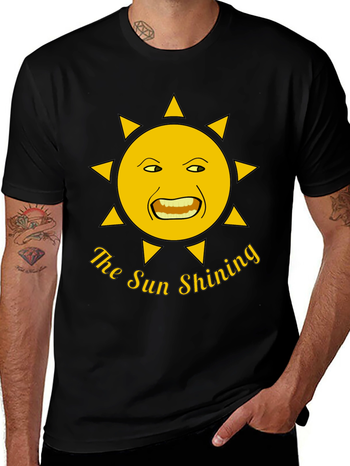 The Sun Shining T-Shirt - Funny Graphic Tee