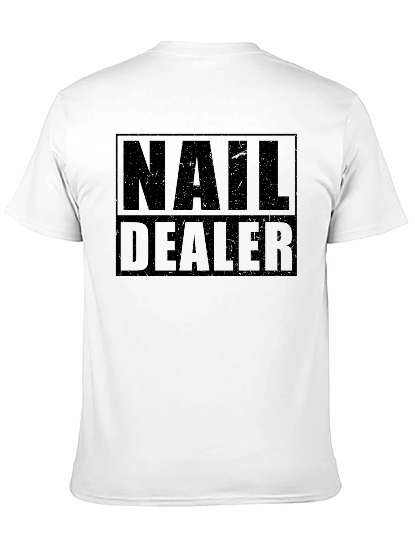 Nail Dealer Black Graphic T-Shirt