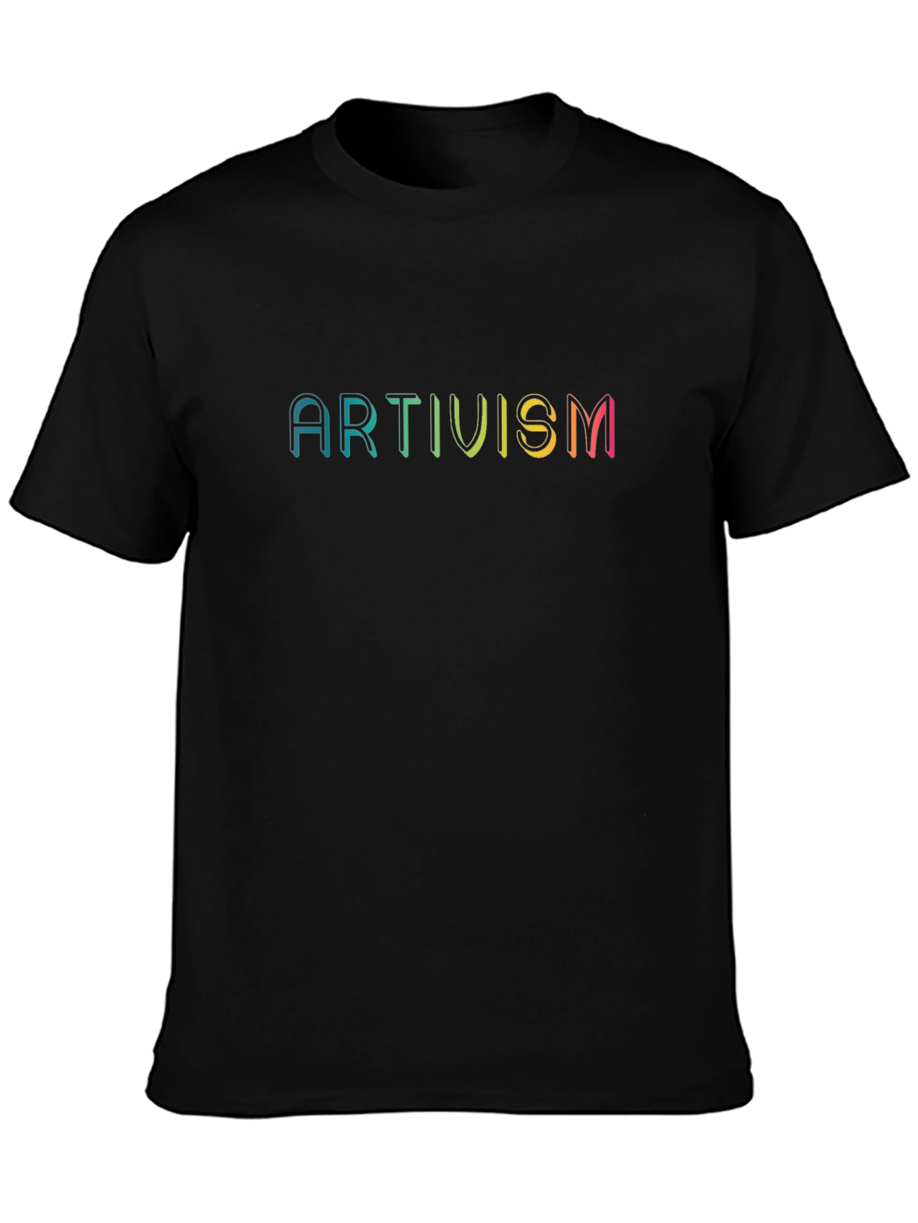 Artivism Tee - Rainbow Graphic Activist T-Shirt