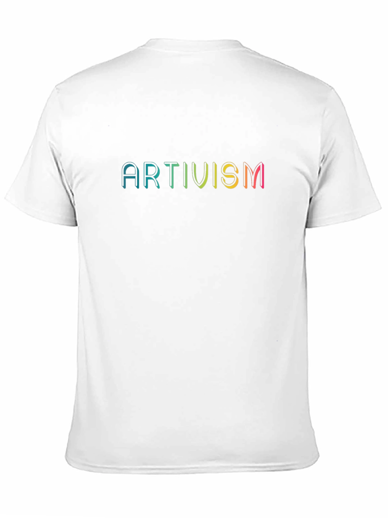 Artivism Tee - Rainbow Graphic Activist T-Shirt