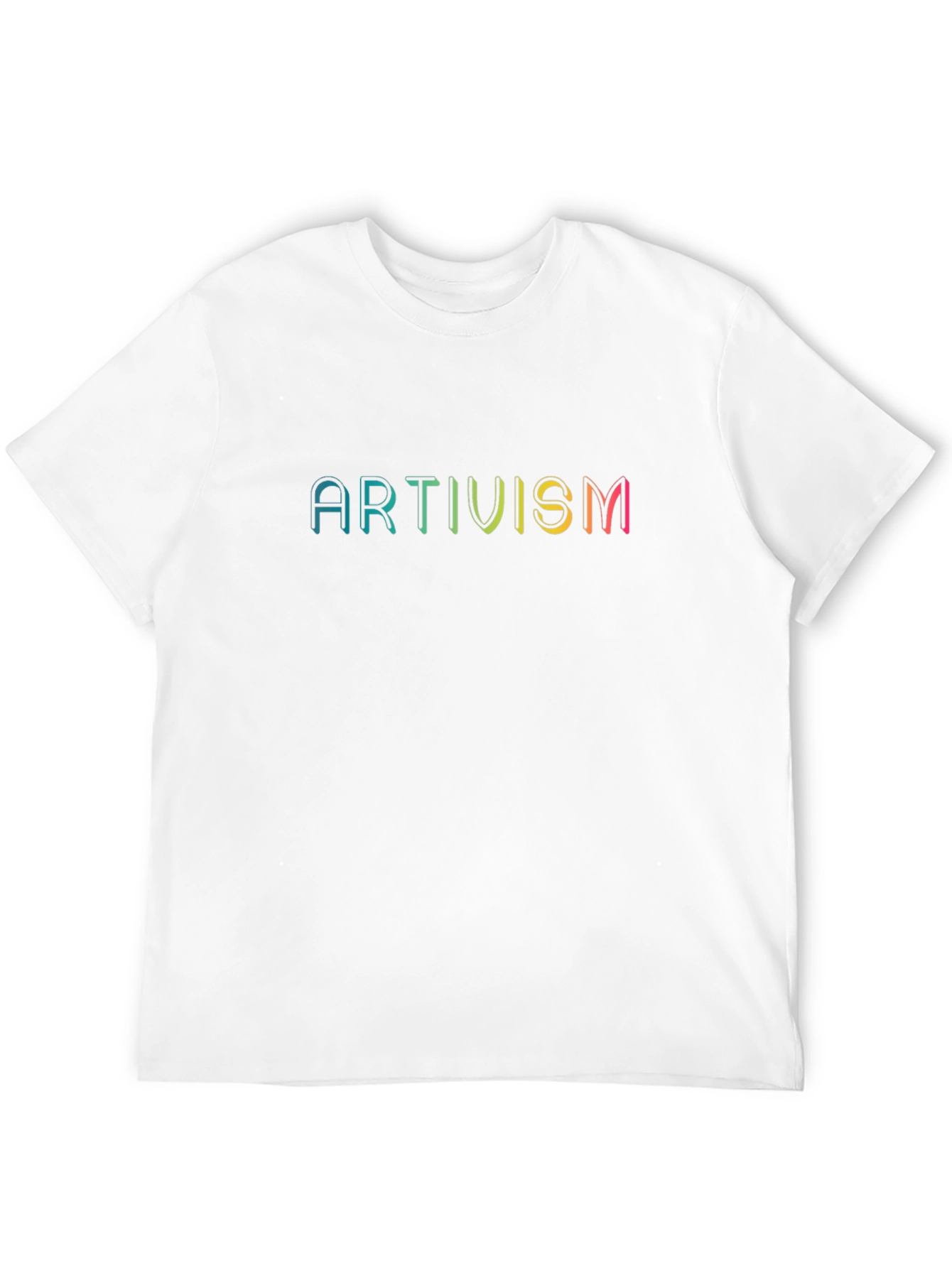 Artivism Tee - Rainbow Graphic Activist T-Shirt