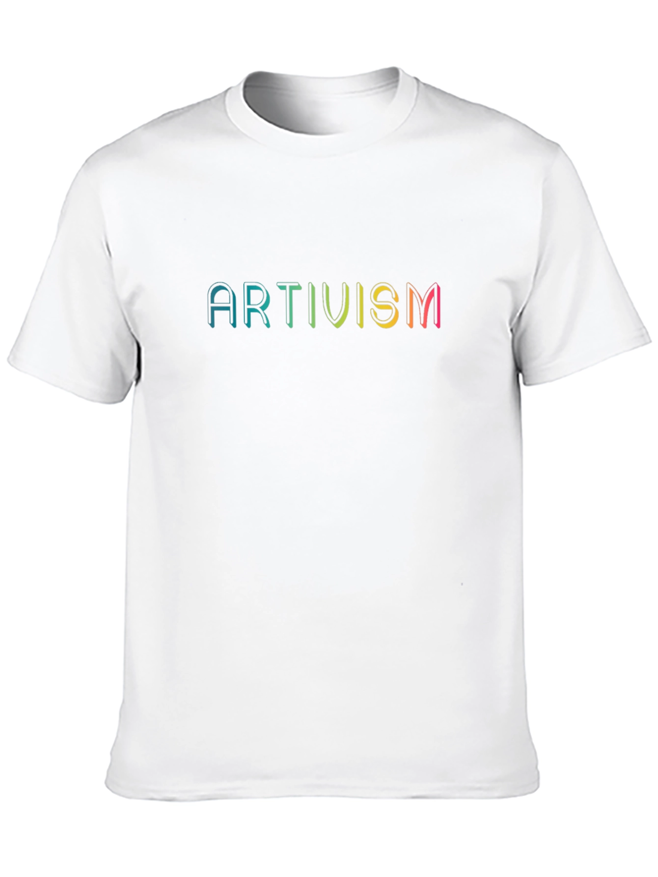 Artivism Tee - Rainbow Graphic Activist T-Shirt