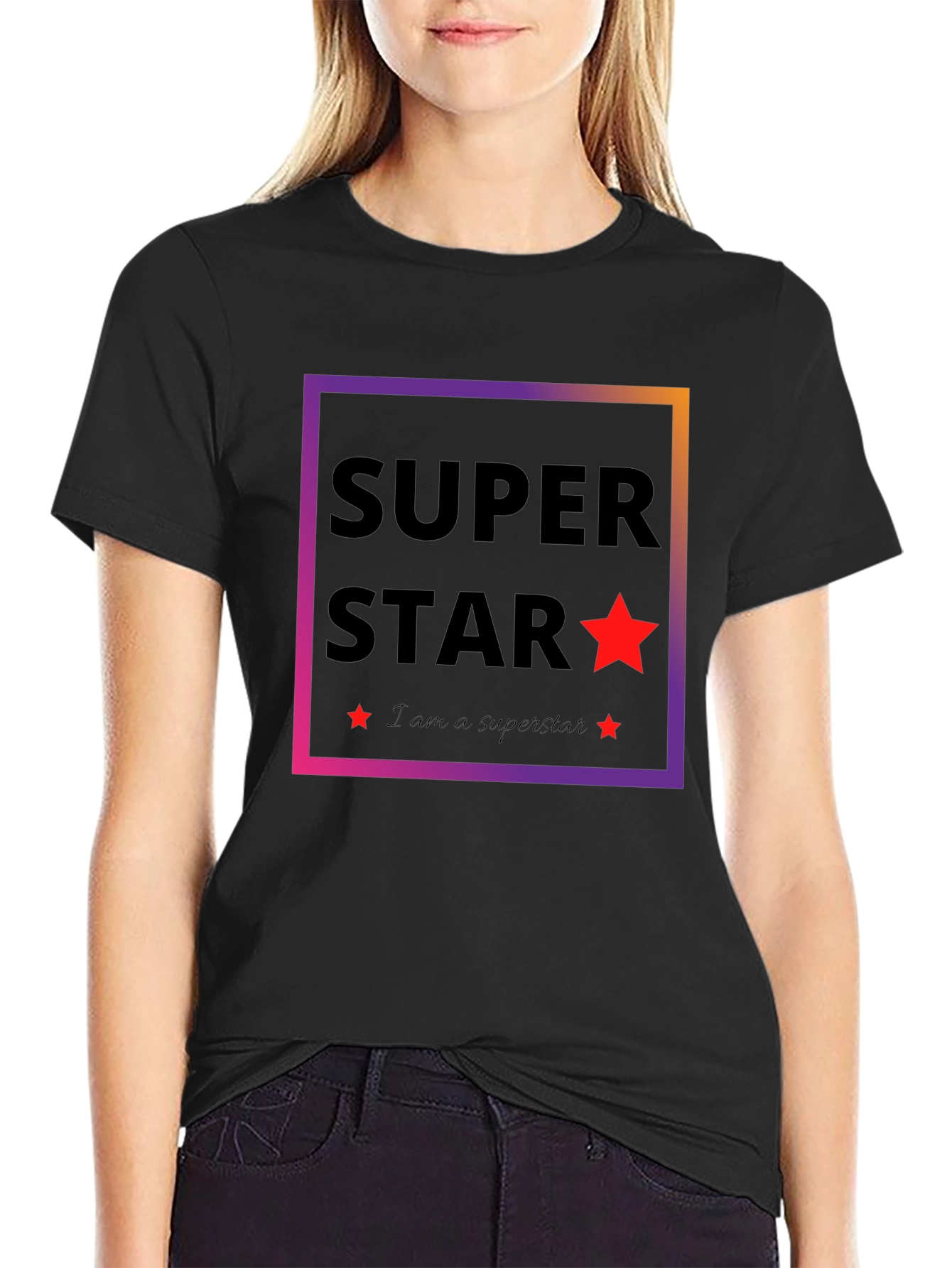 Superstar Graphic Tee - Stylish & Trendy