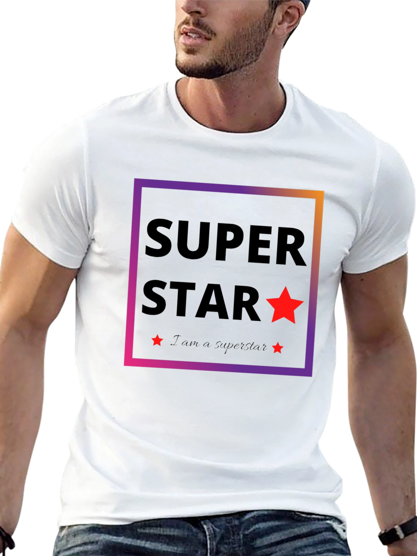 Superstar Graphic Tee - Stylish & Trendy