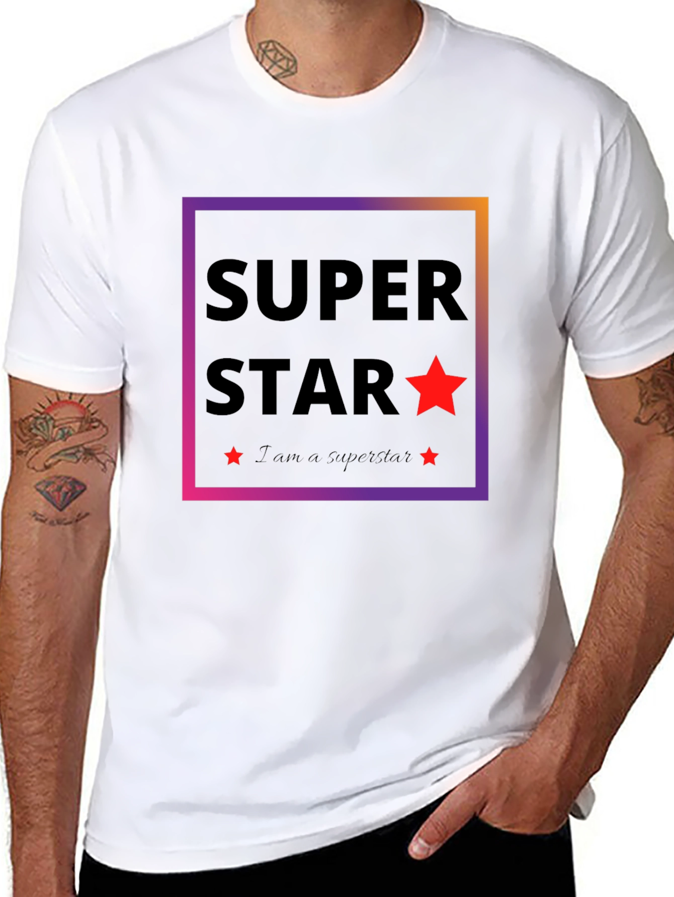 Superstar Graphic Tee - Stylish & Trendy