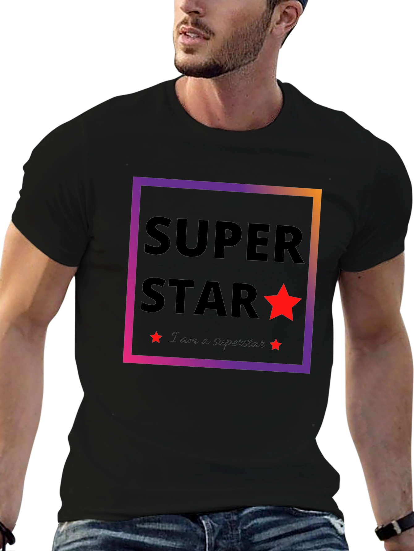 Superstar Graphic Tee - Stylish & Trendy