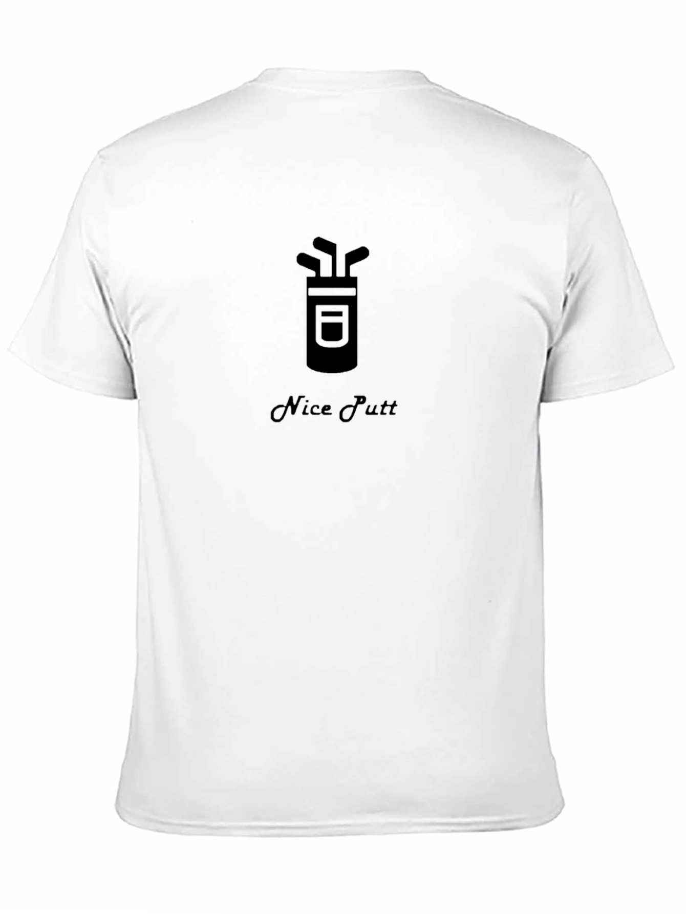 Nice Putt Golf T-Shirt - Black