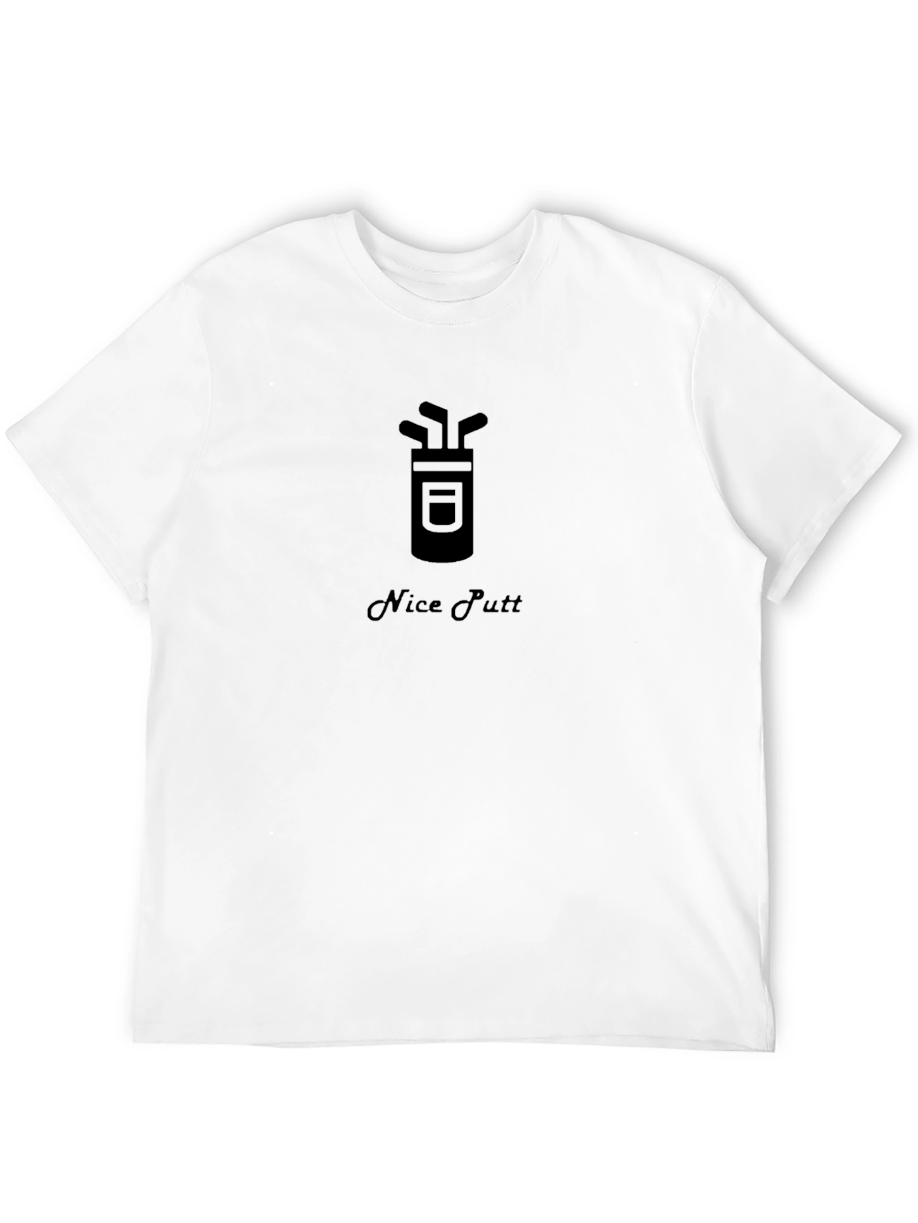 Nice Putt Golf T-Shirt - Black