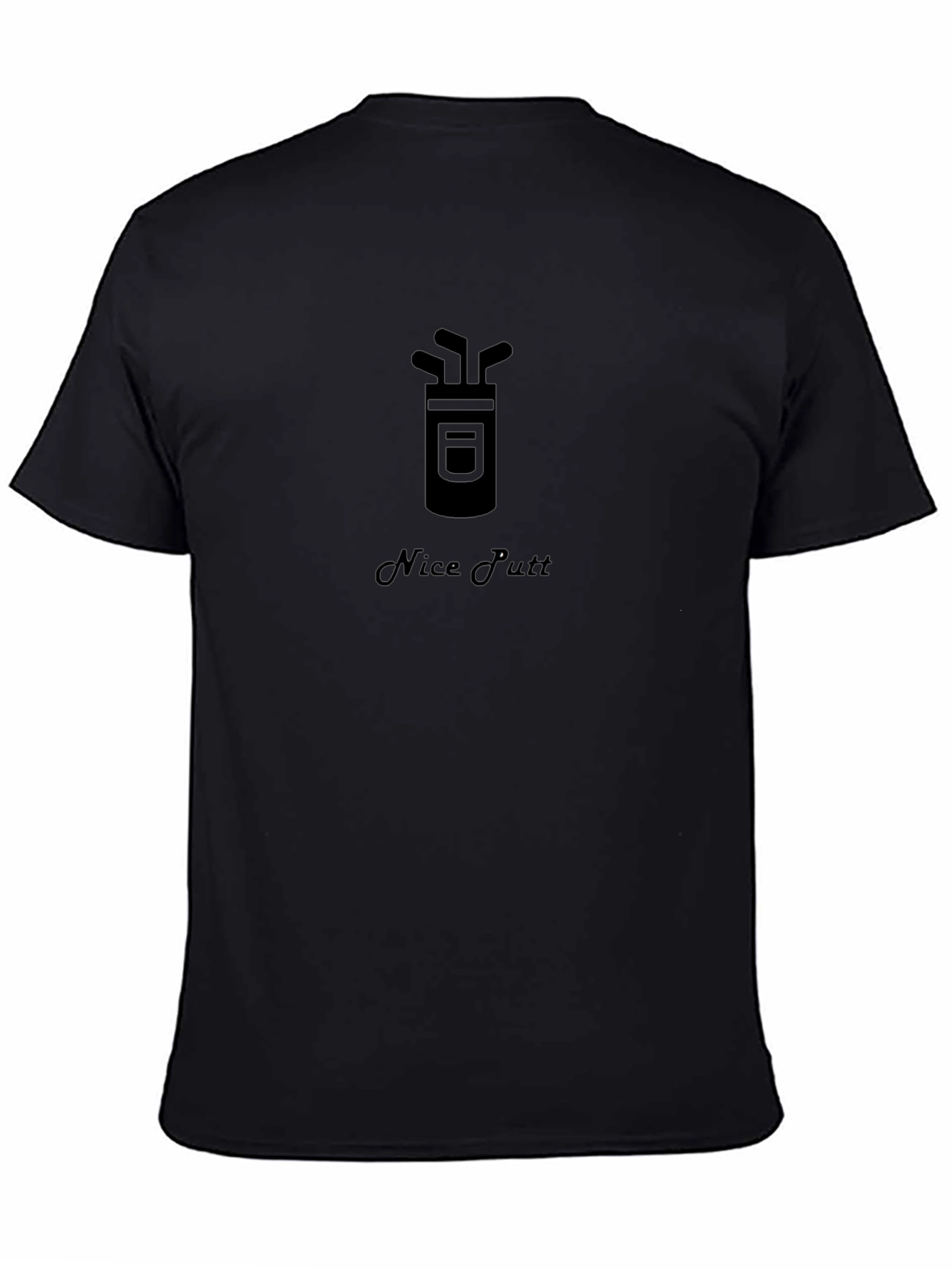 Nice Putt Golf T-Shirt - Black
