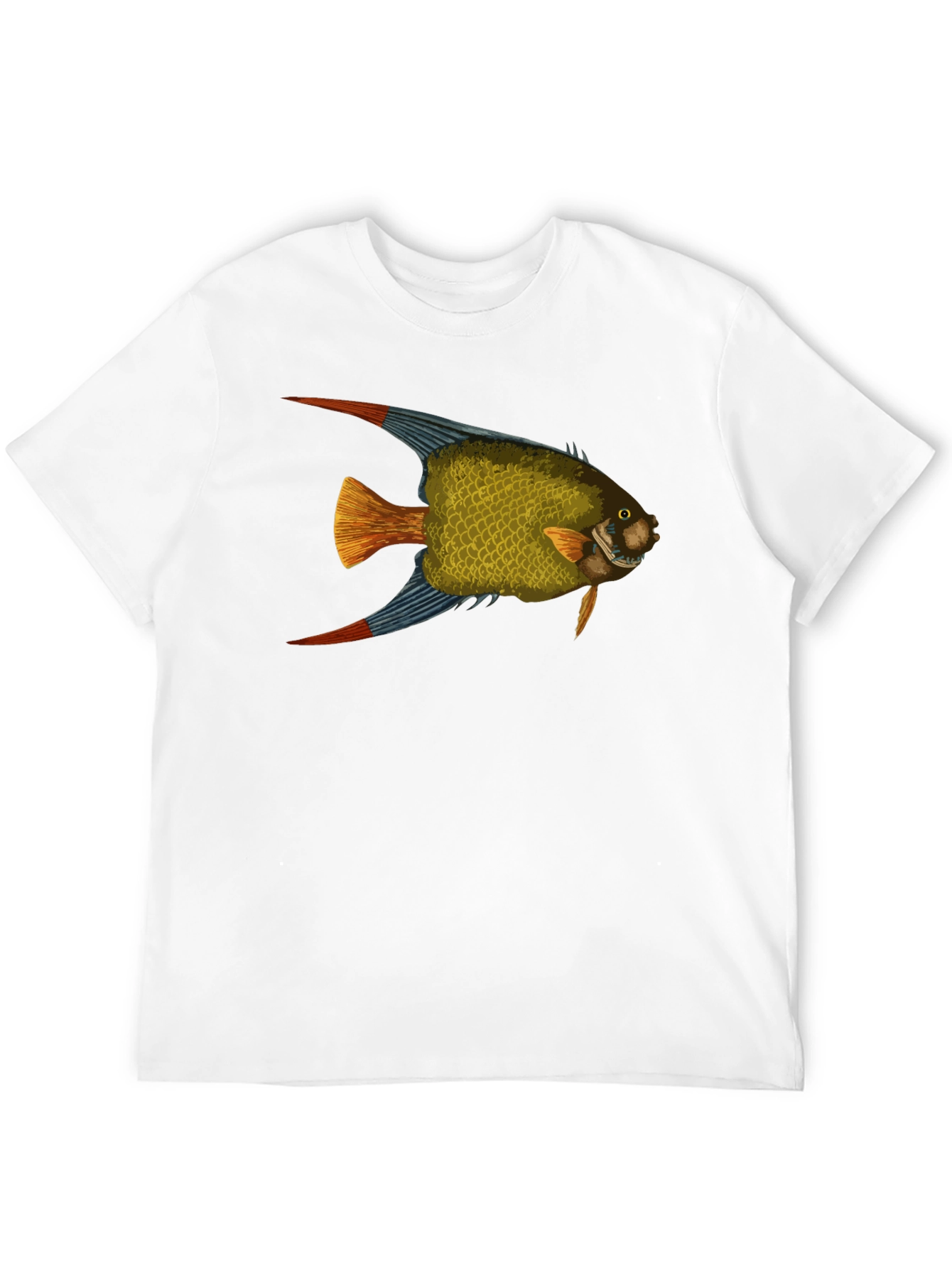 Fish Graphic Black T-Shirt