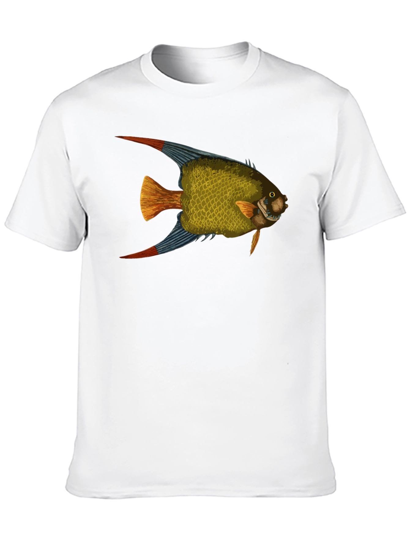 Fish Graphic Black T-Shirt