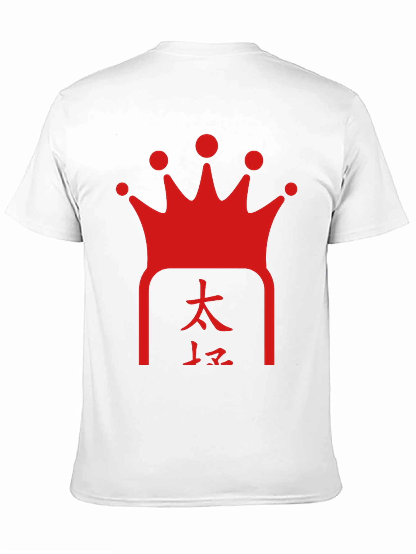 Crown & Kanji Graphic Tee - Black