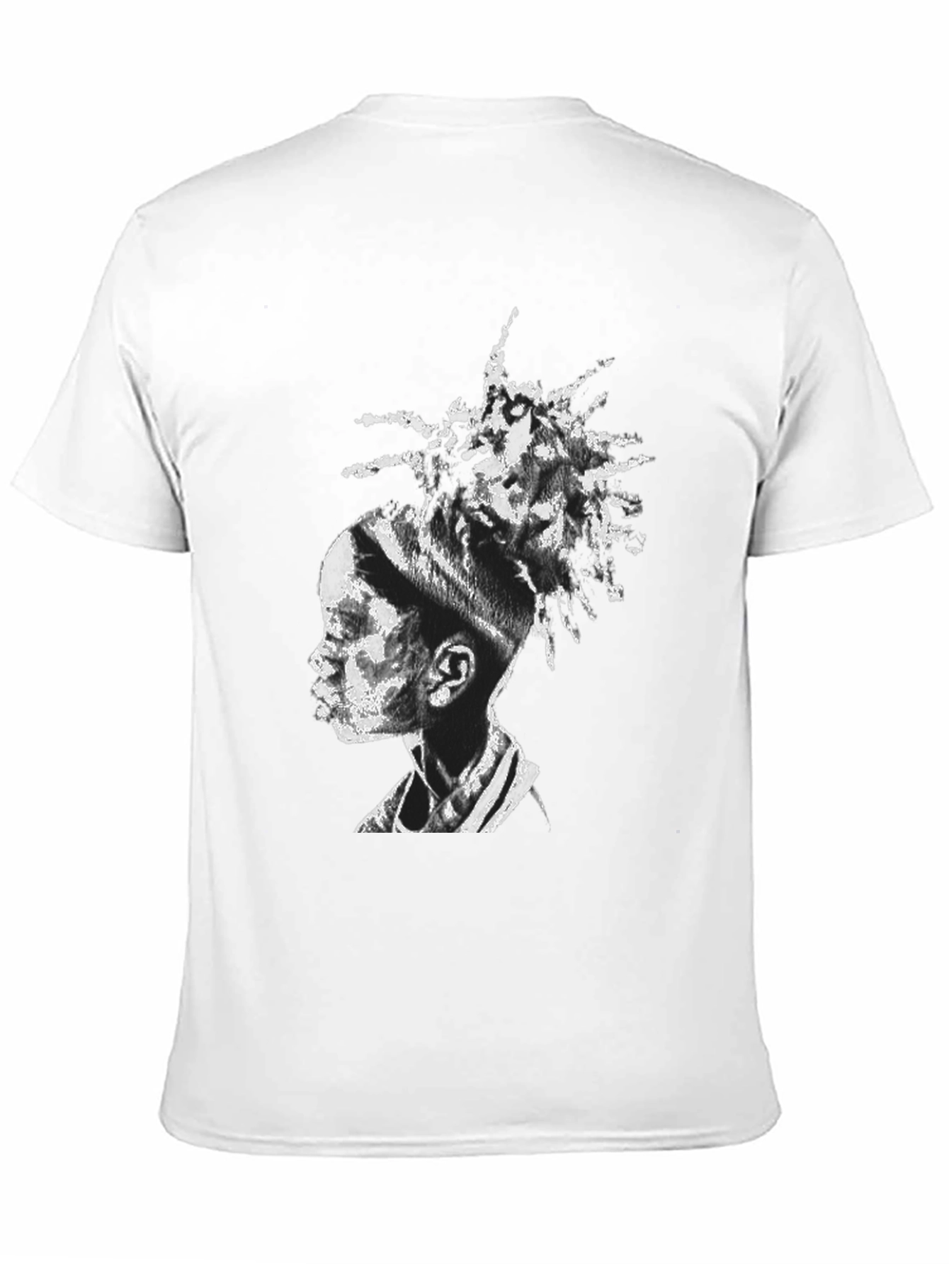Unique Portrait Black T-Shirt