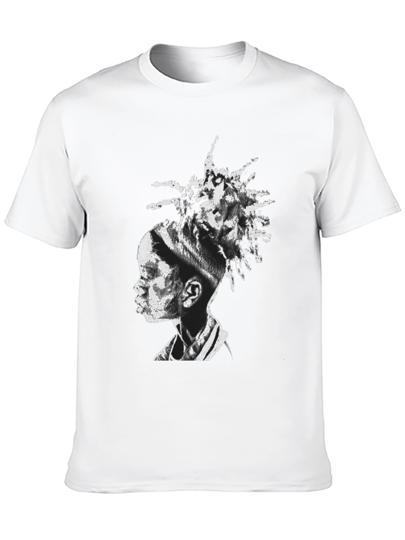 Unique Portrait Black T-Shirt