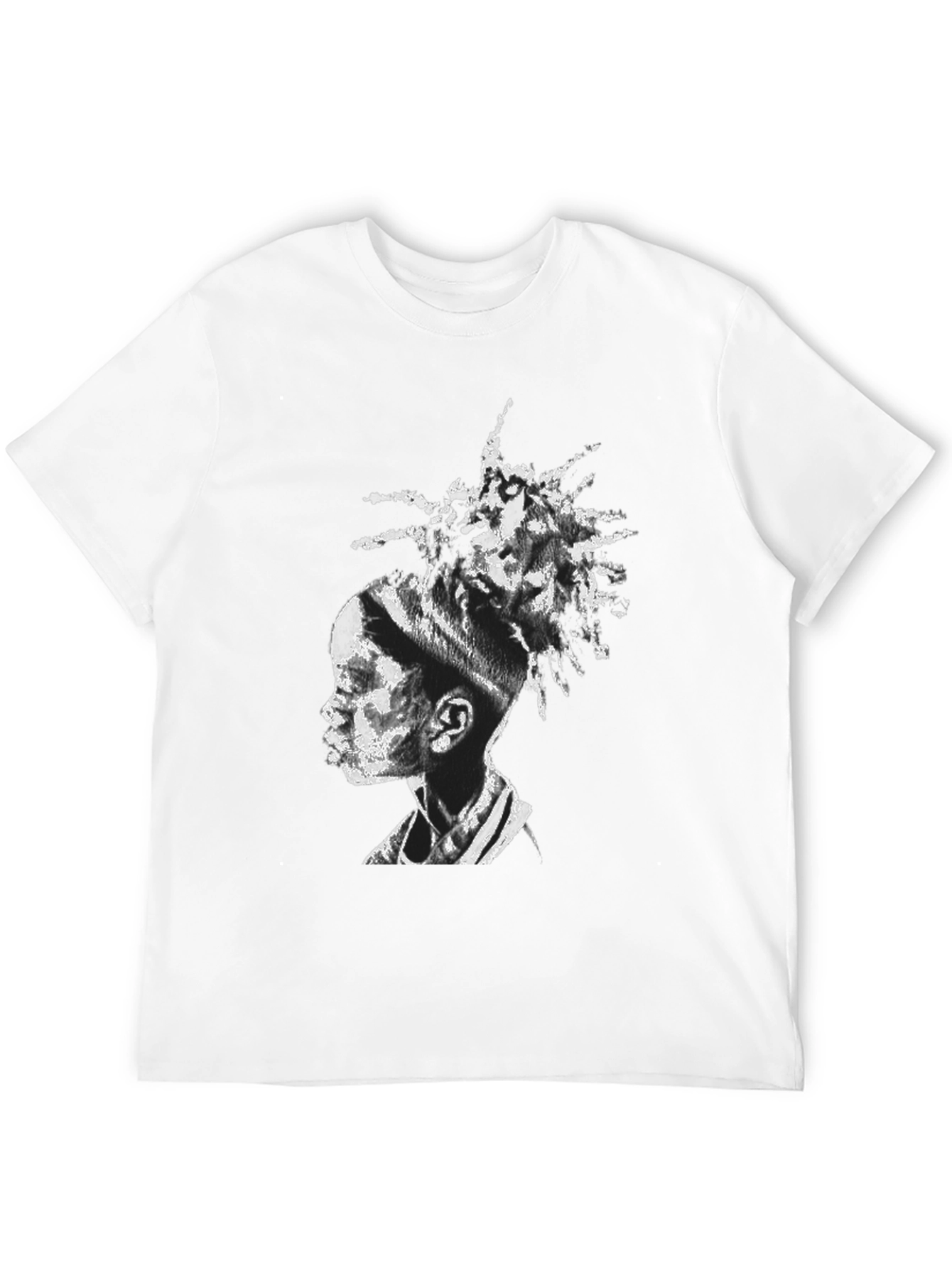 Unique Portrait Black T-Shirt