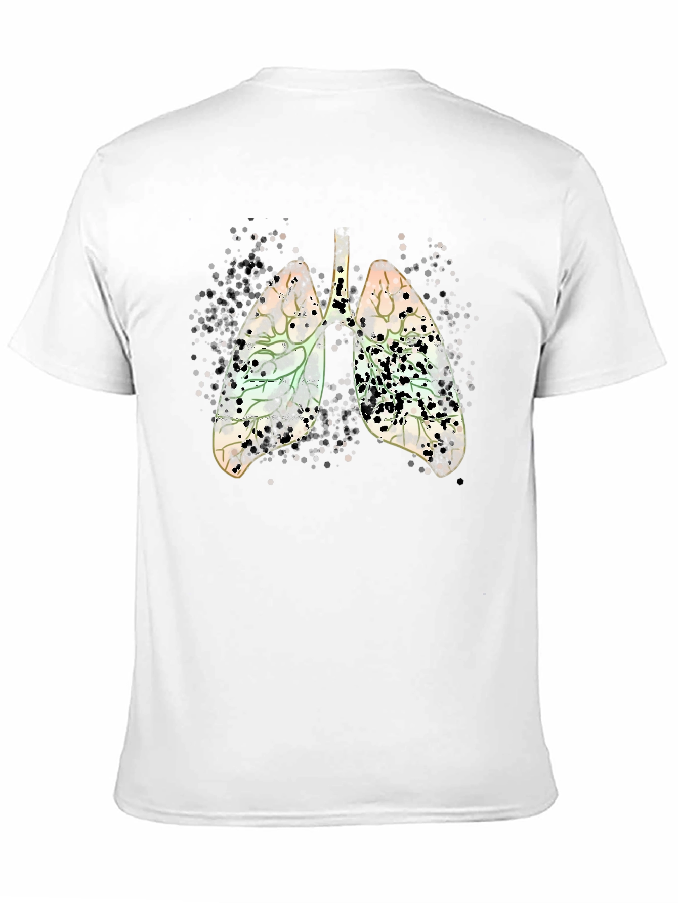 Lungs Graphic Tee - Black