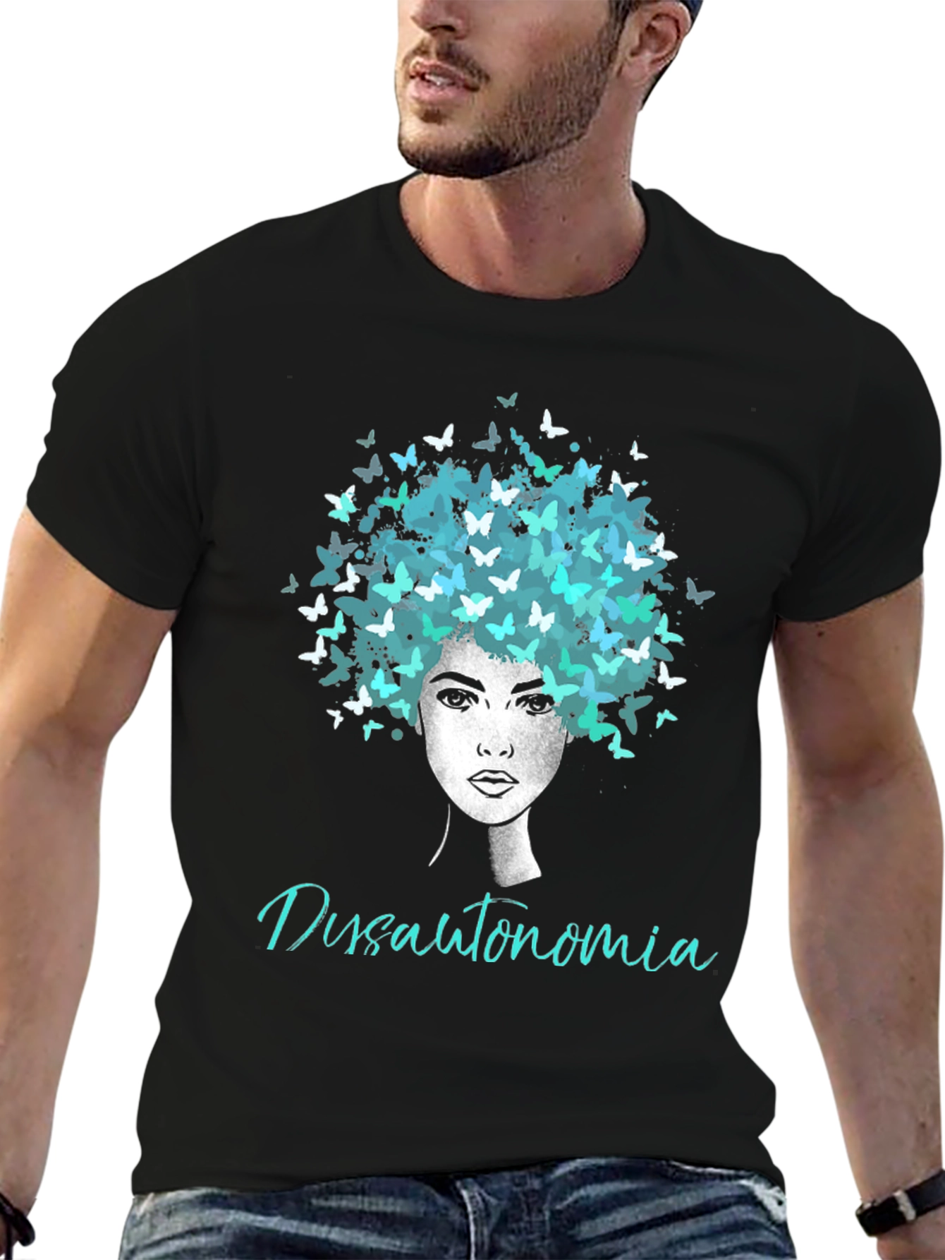 Dysautonomia Awareness Butterfly T-Shirt