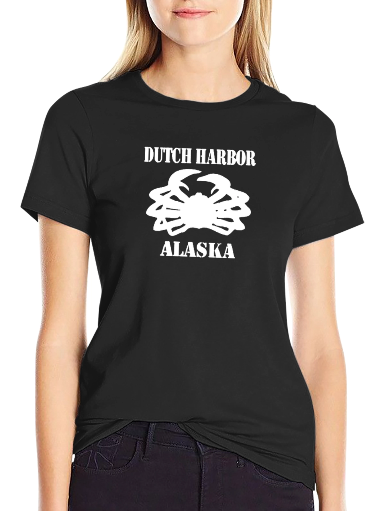 Dutch Harbor Alaska Crab Graphic T-Shirt