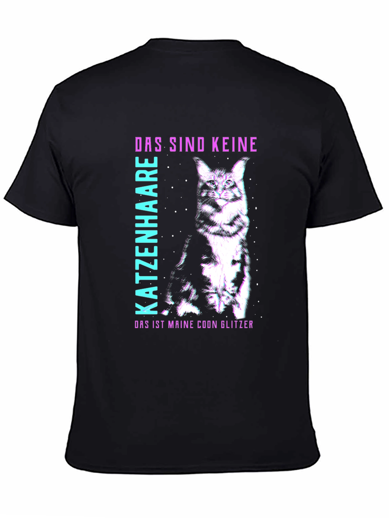 Maine Coon Glitzer T-Shirt