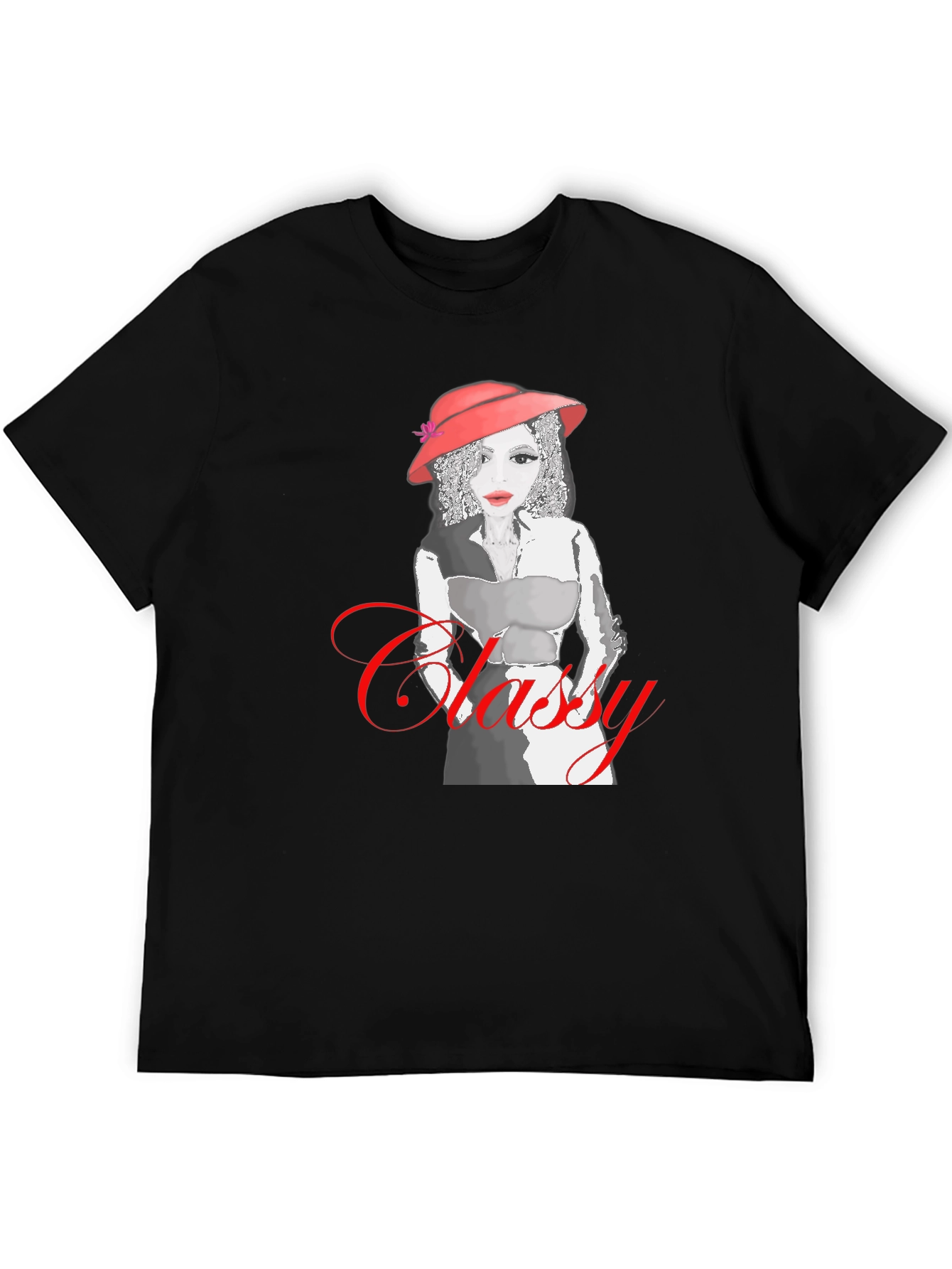 Classy Woman Graphic Print Tee