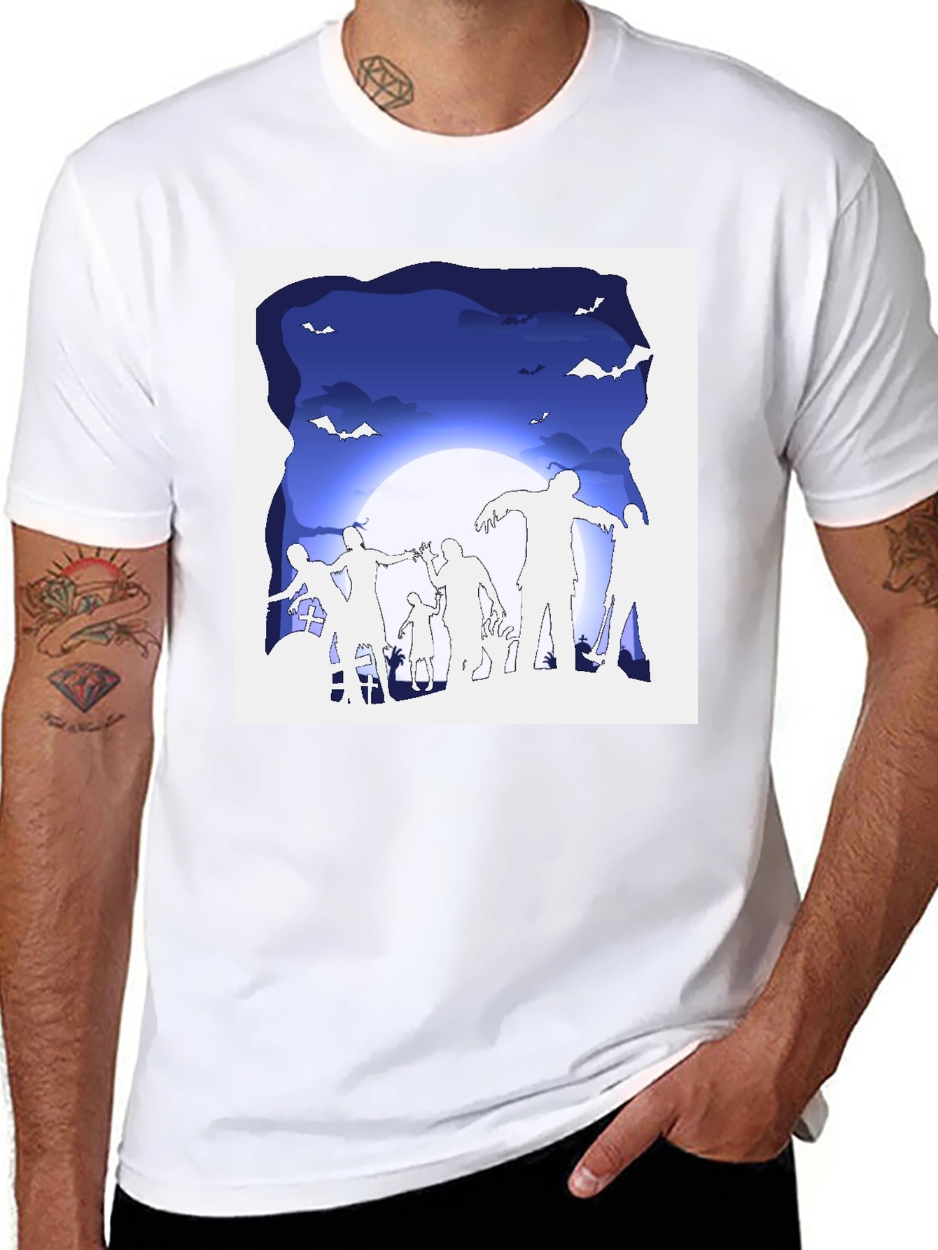 Zombie Halloween T-Shirt - Undead Night