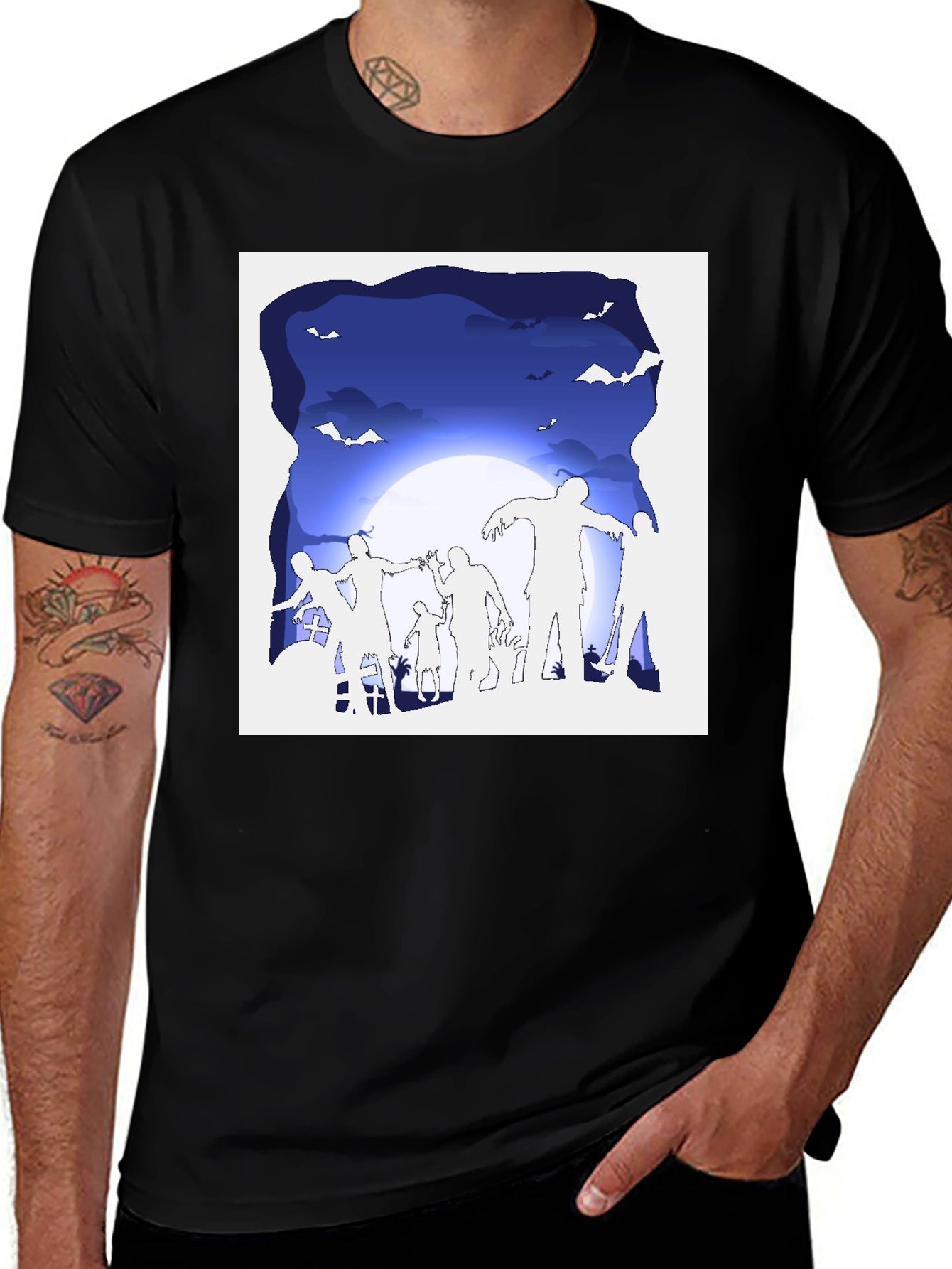 Zombie Halloween T-Shirt - Undead Night