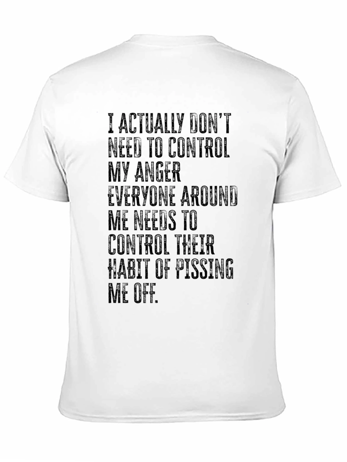 Funny Anger Control T-Shirt