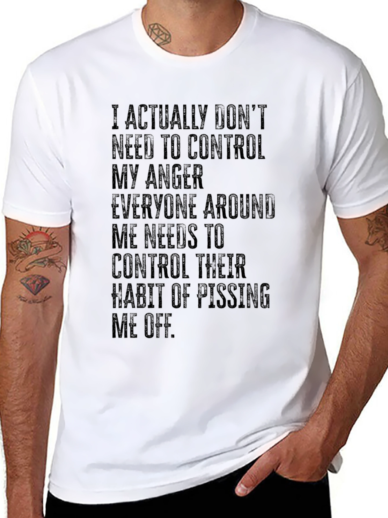 Funny Anger Control T-Shirt