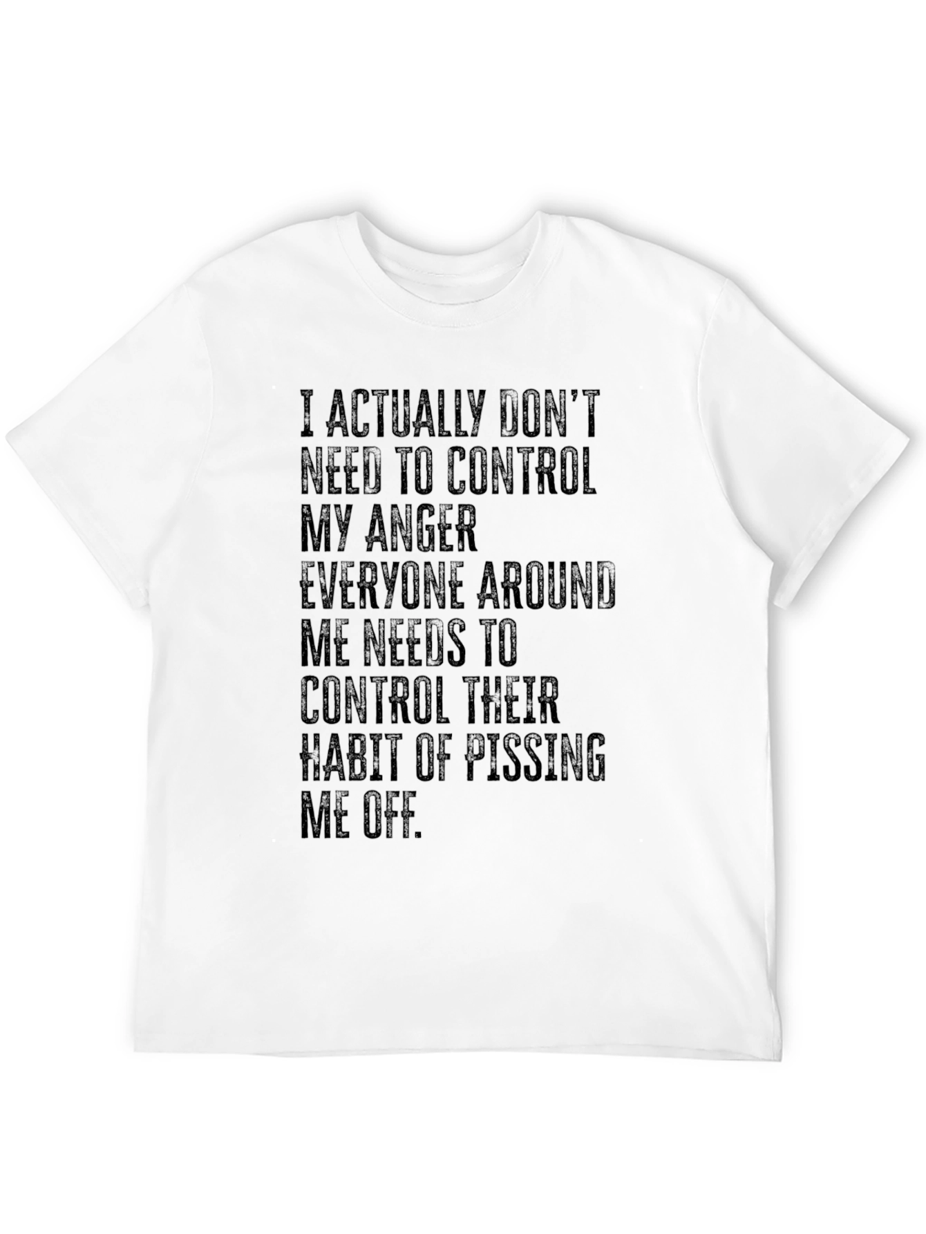 Funny Anger Control T-Shirt
