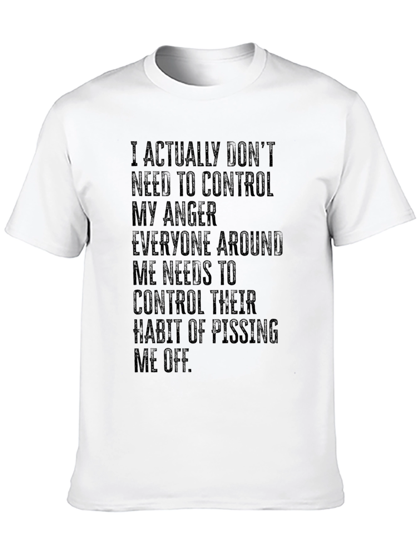 Funny Anger Control T-Shirt