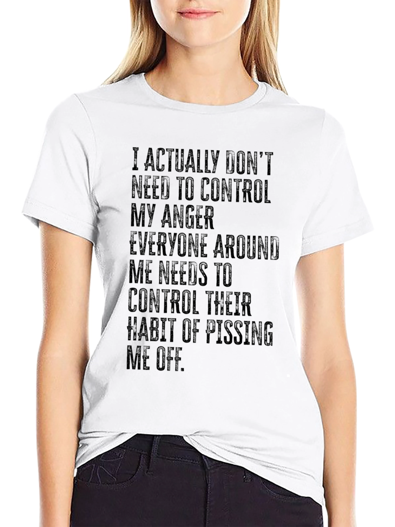 Funny Anger Control T-Shirt