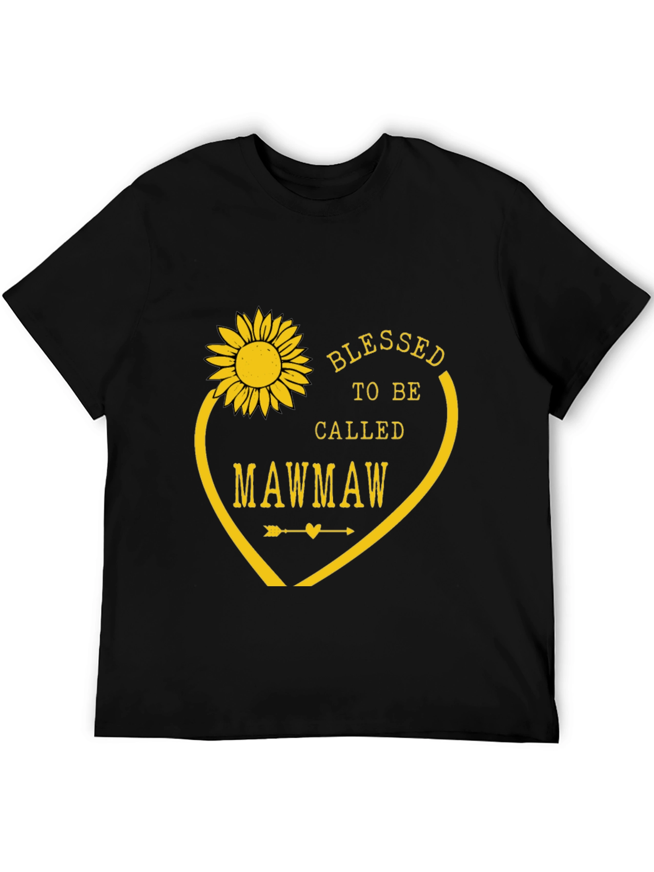 Blessed to Be Called Mawmaw T-Shirt - Sunflower Design