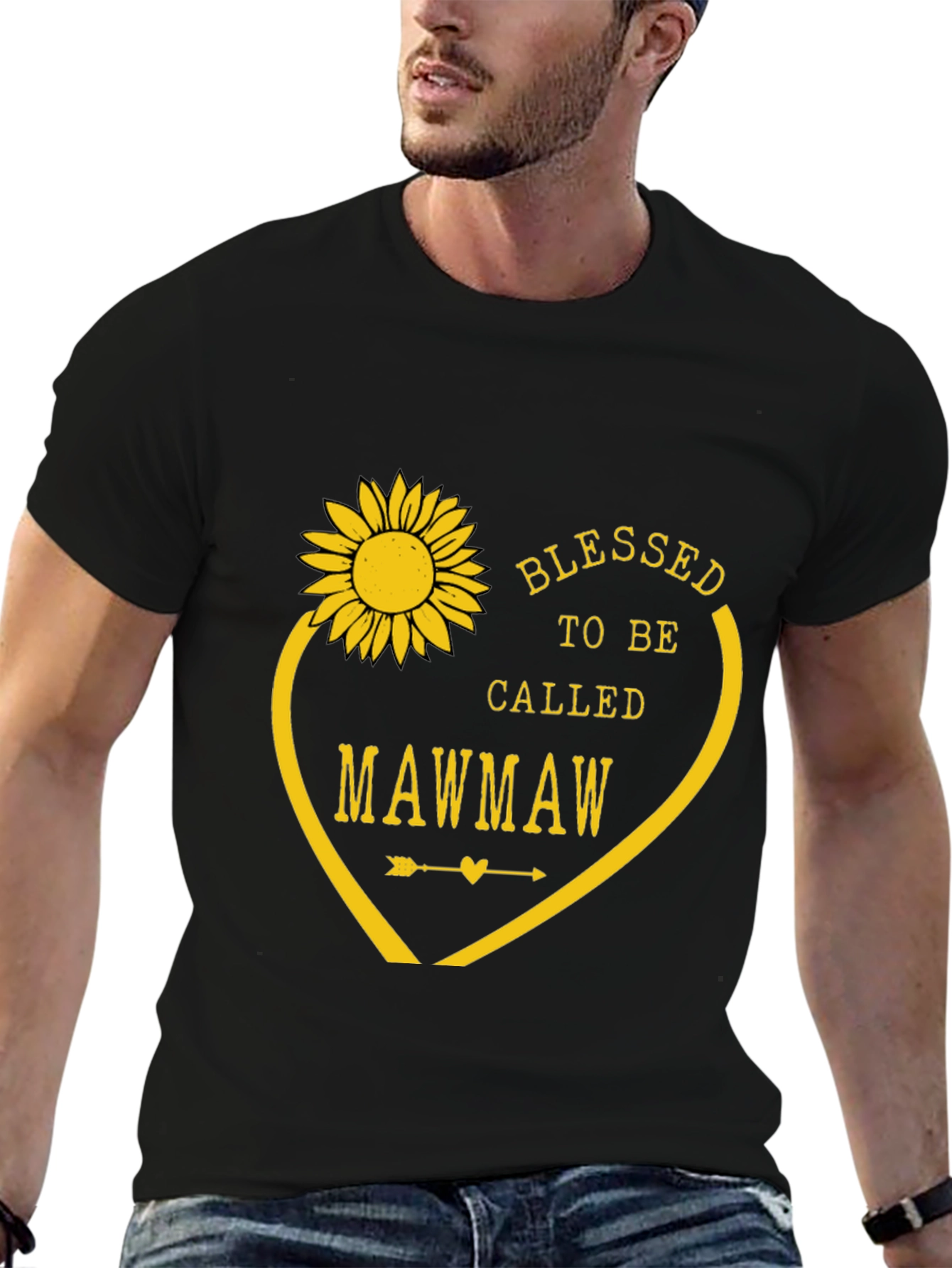 Blessed to Be Called Mawmaw T-Shirt - Sunflower Design