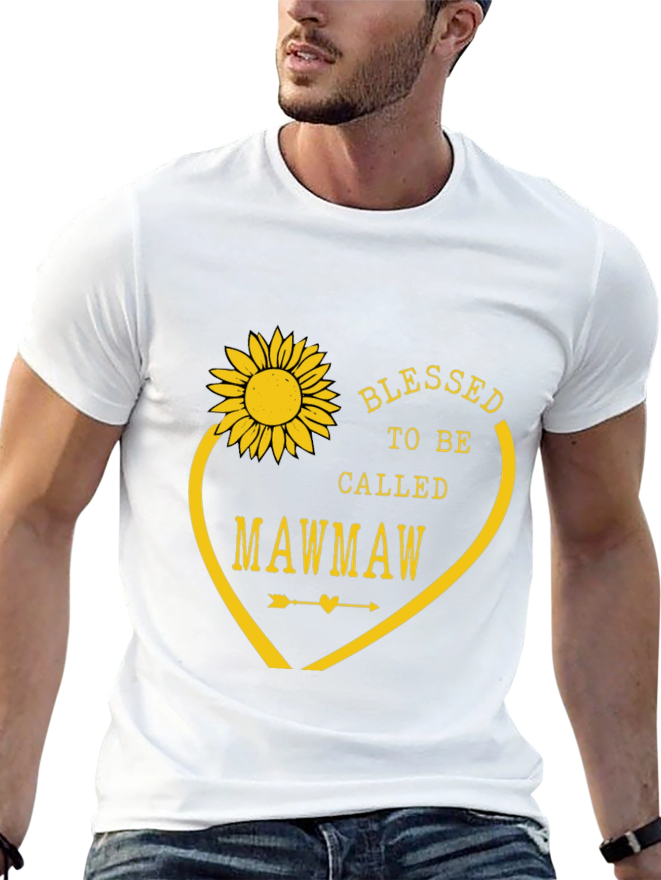 Blessed to Be Called Mawmaw T-Shirt - Sunflower Design
