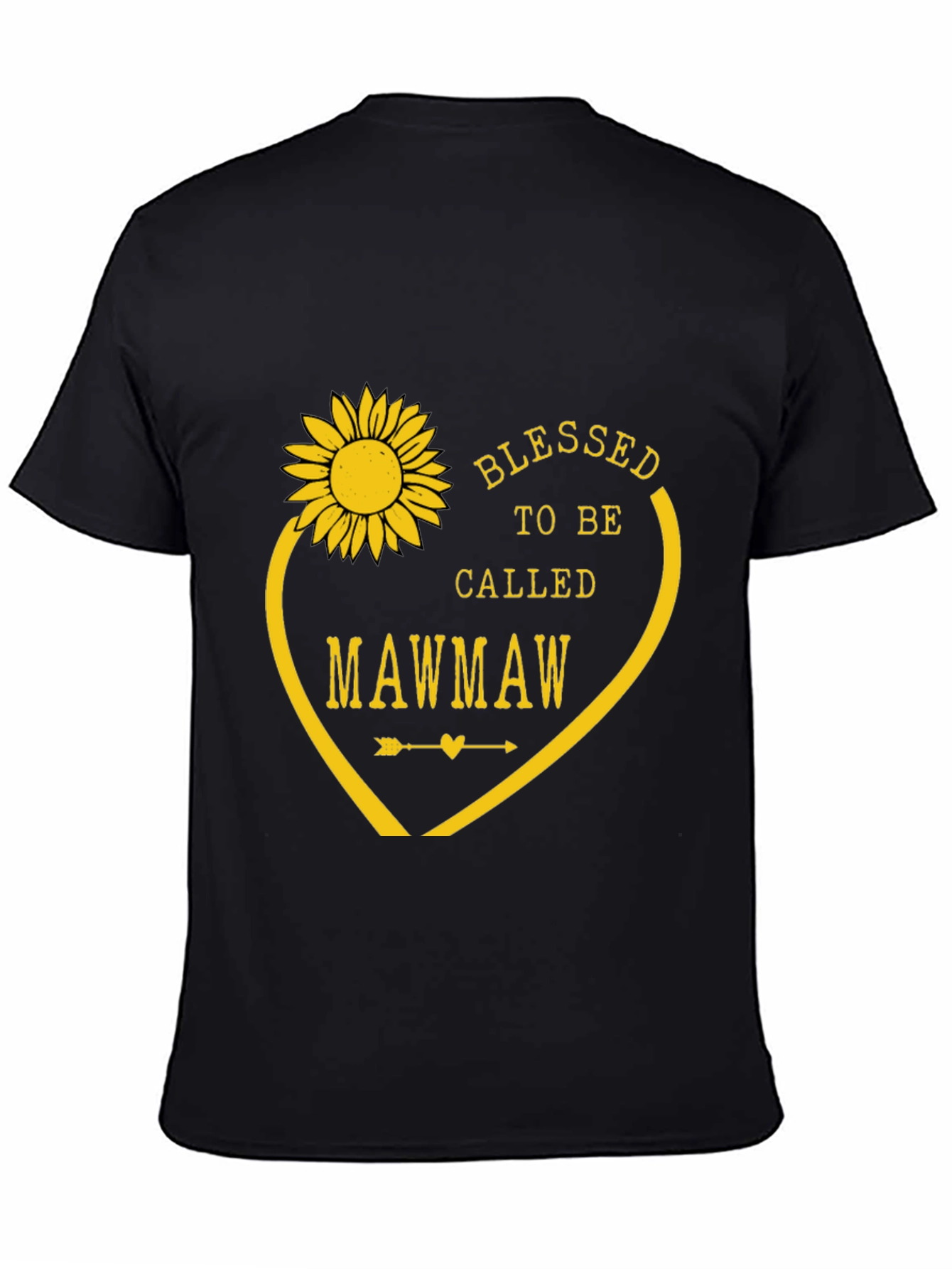 Blessed to Be Called Mawmaw T-Shirt - Sunflower Design