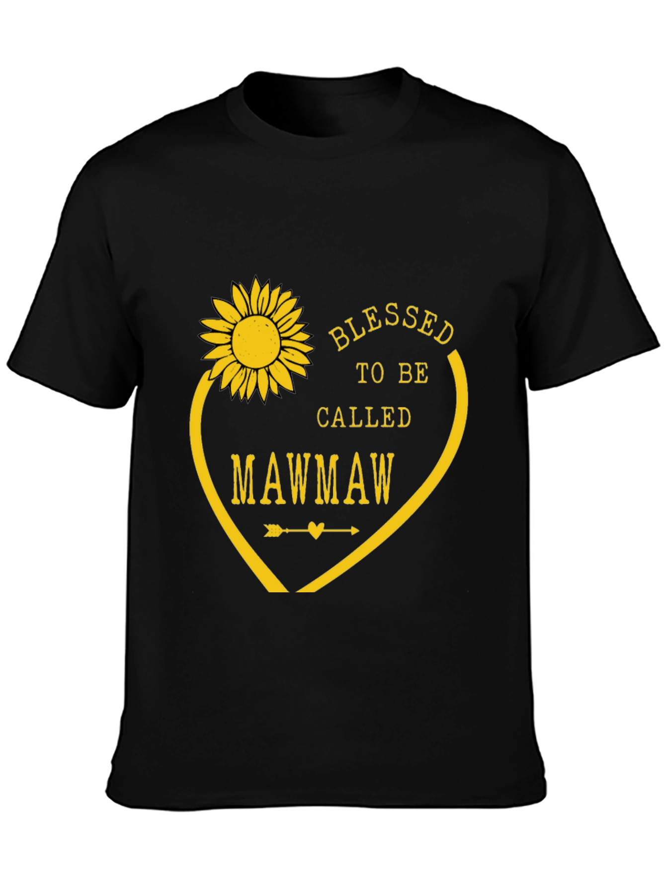 Blessed to Be Called Mawmaw T-Shirt - Sunflower Design
