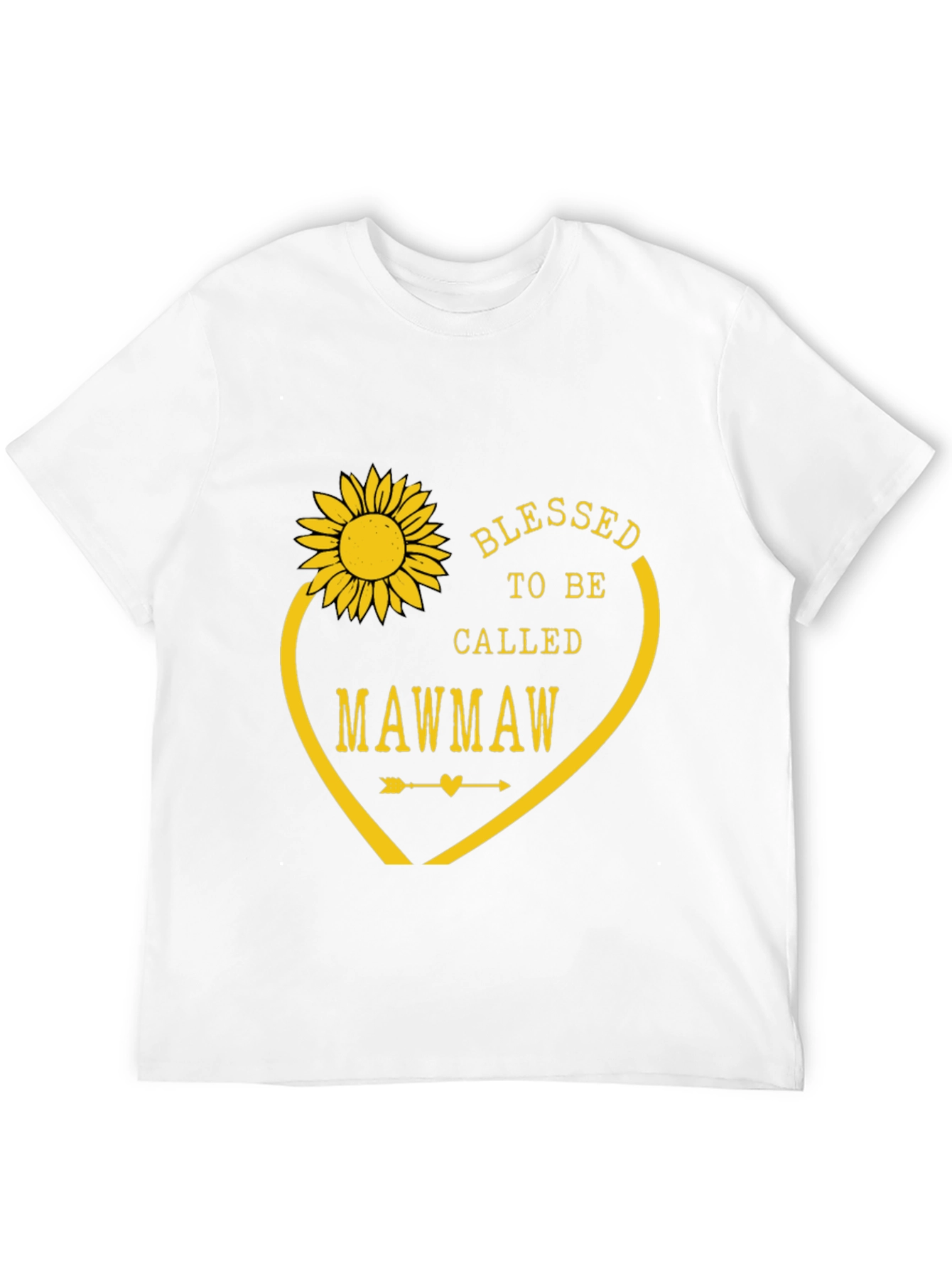 Blessed to Be Called Mawmaw T-Shirt - Sunflower Design