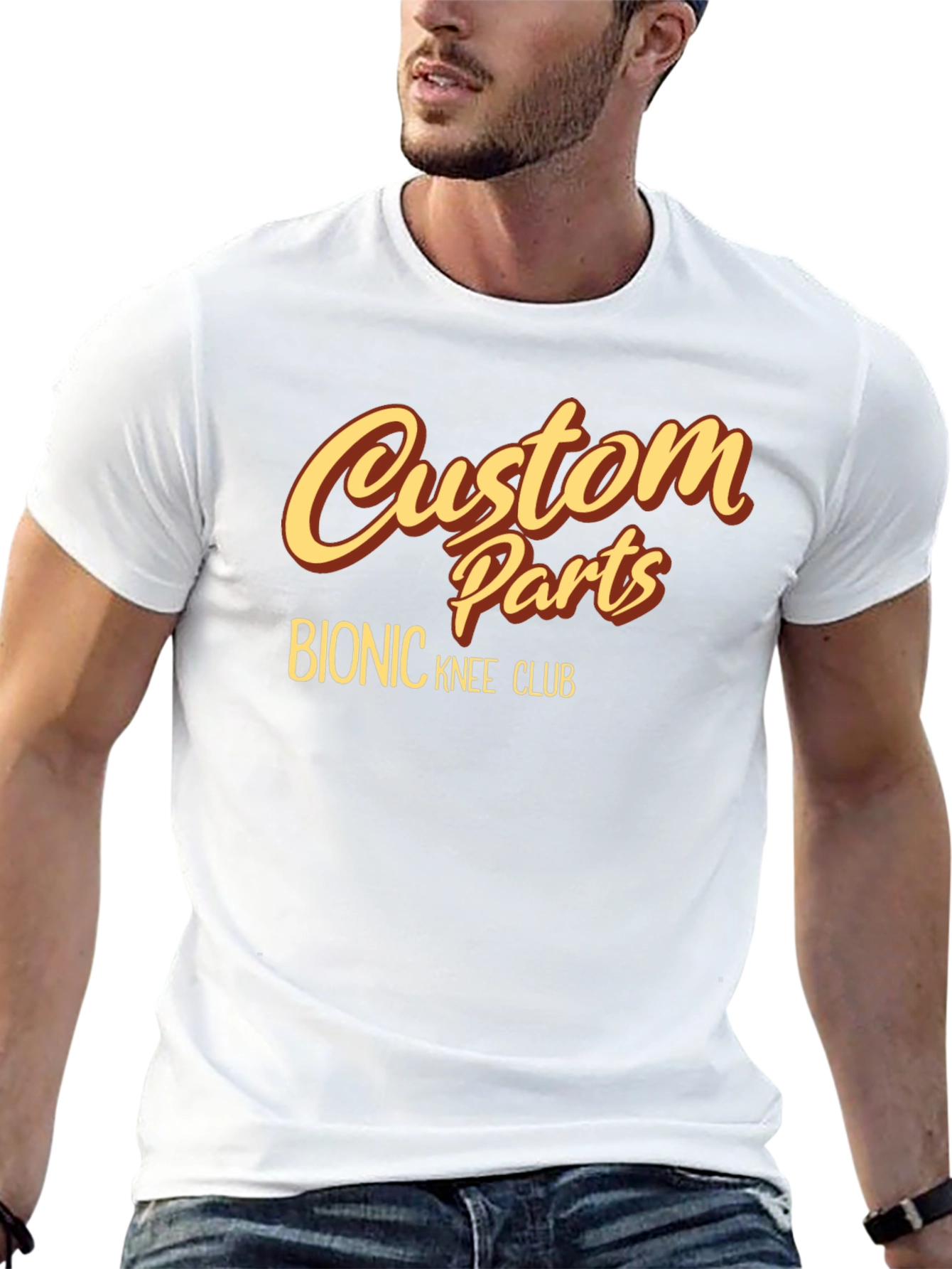 Custom Parts Bionic Knee Club T-Shirt