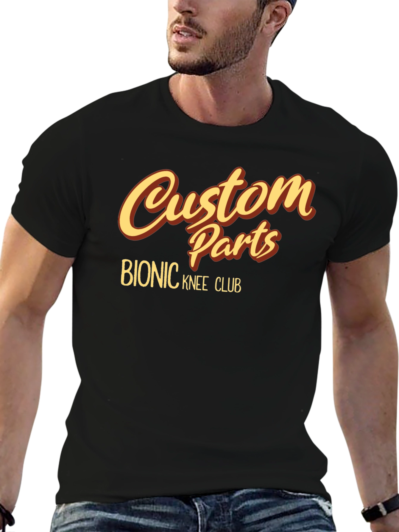 Custom Parts Bionic Knee Club T-Shirt