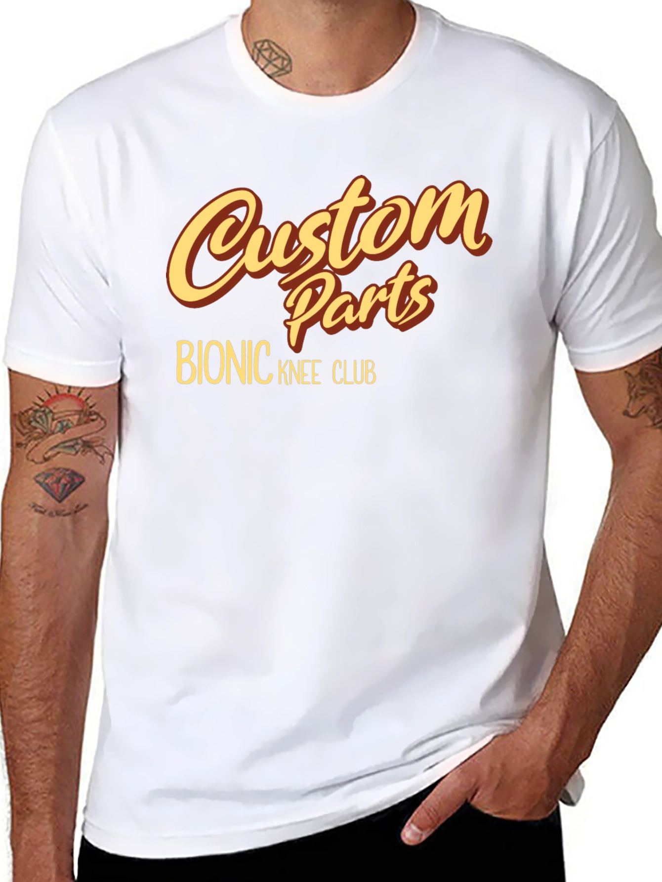 Custom Parts Bionic Knee Club T-Shirt