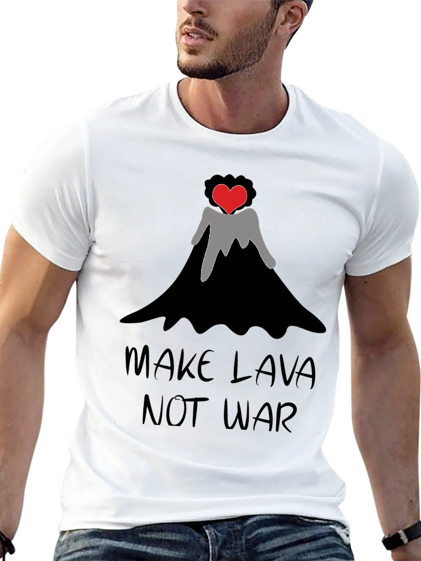 Make Lava Not War T-Shirt