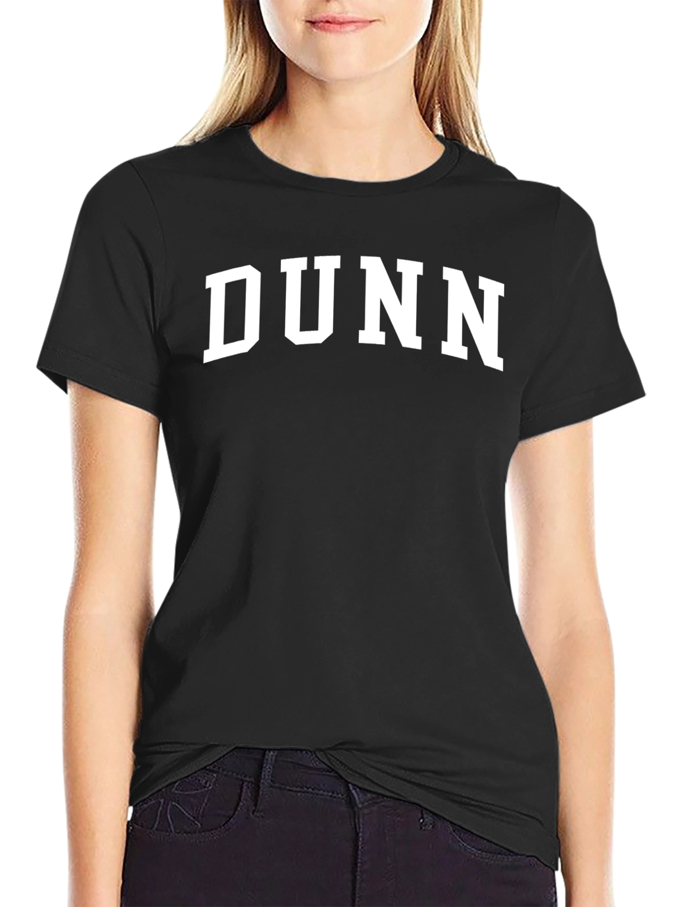 DUNN Black Graphic Tee Shirt