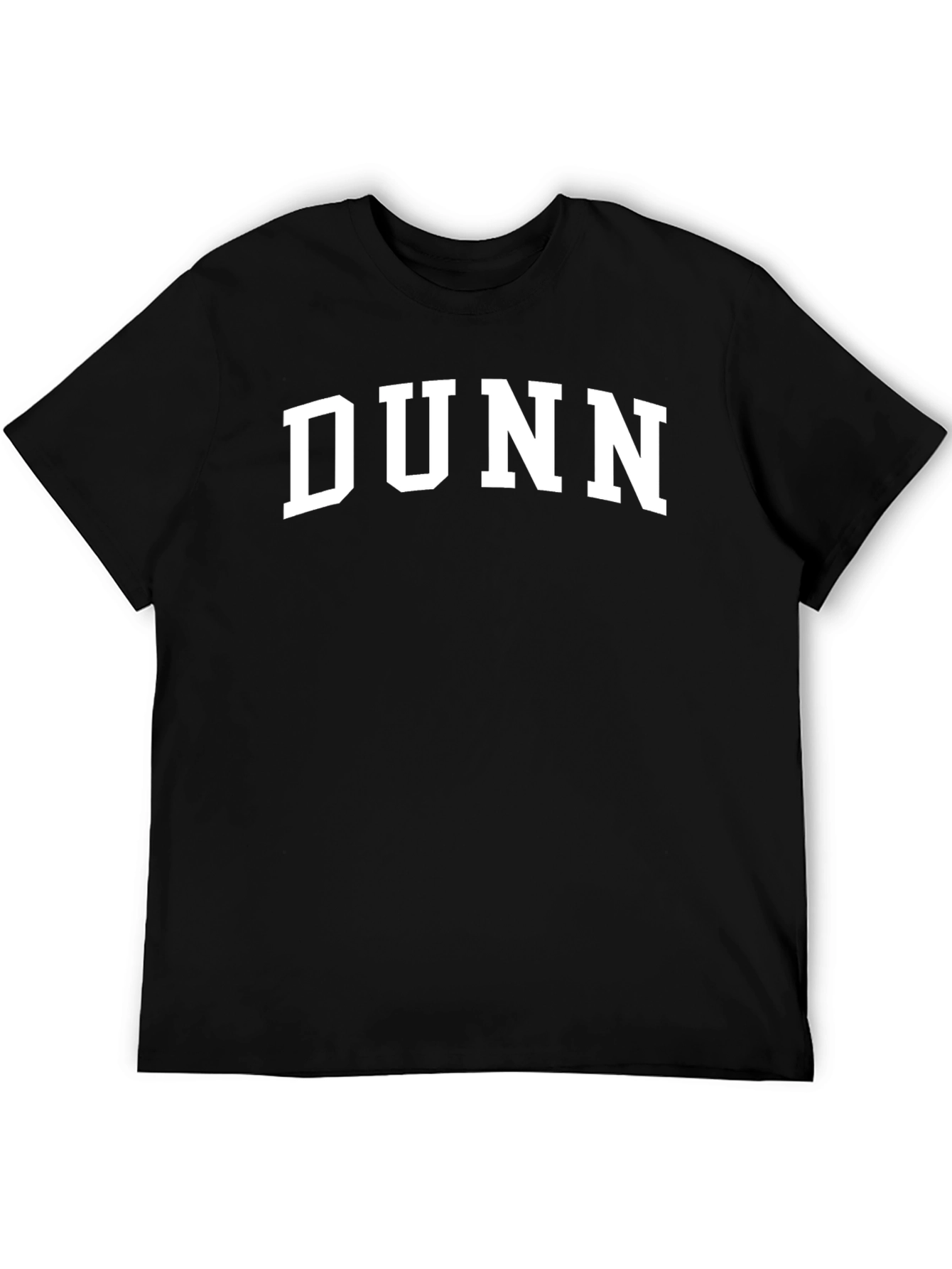 DUNN Black Graphic Tee Shirt