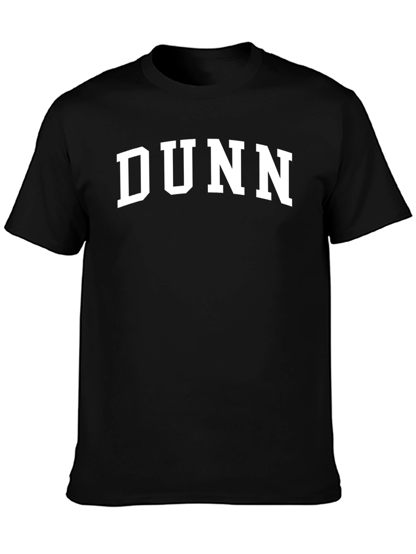 DUNN Black Graphic Tee Shirt