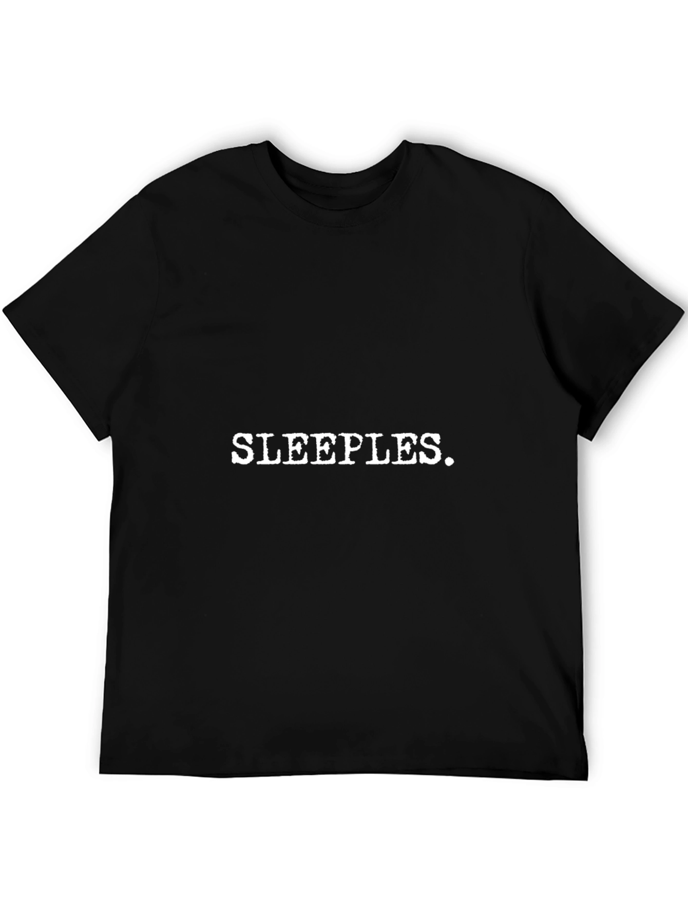 Sleepless T-Shirt - Classic Black Tee