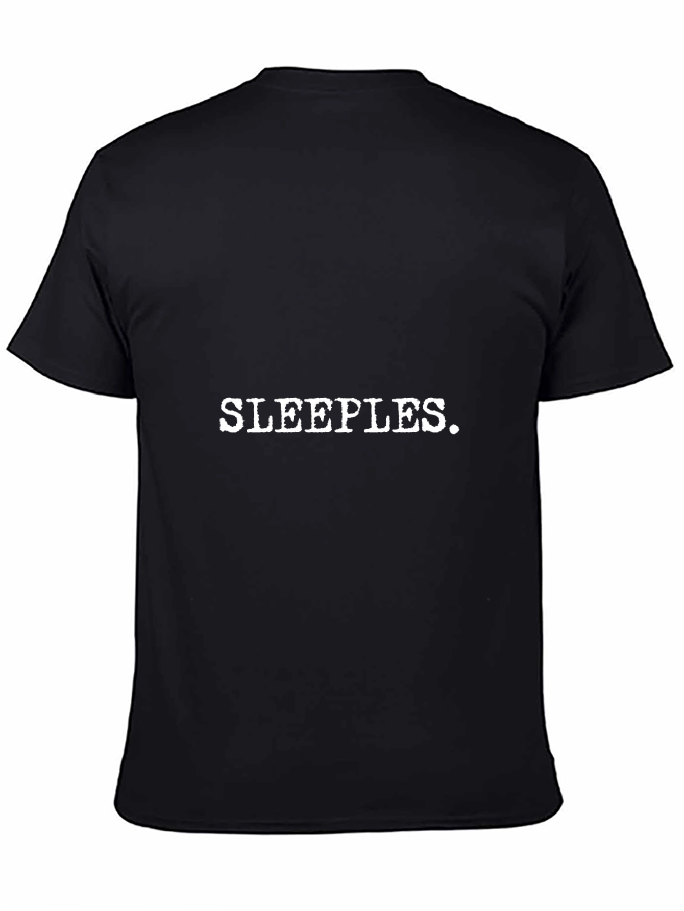 Sleepless T-Shirt - Classic Black Tee