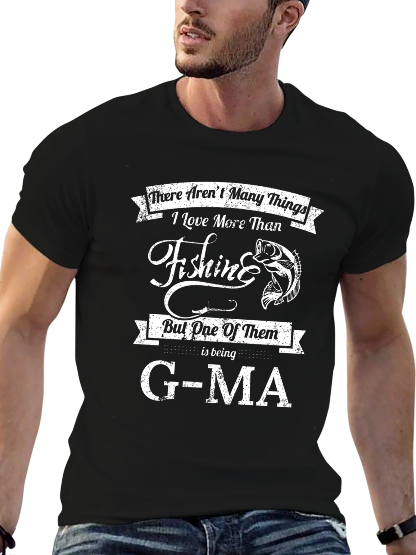 G-MA Fishing T-Shirt - Love More Than Fishing