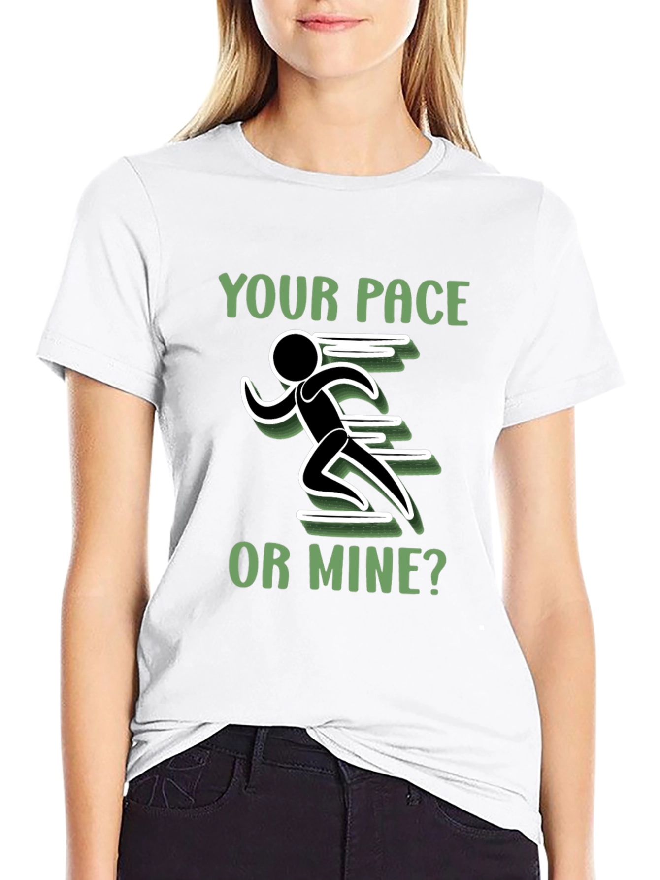 Your Pace or Mine? Running T-Shirt